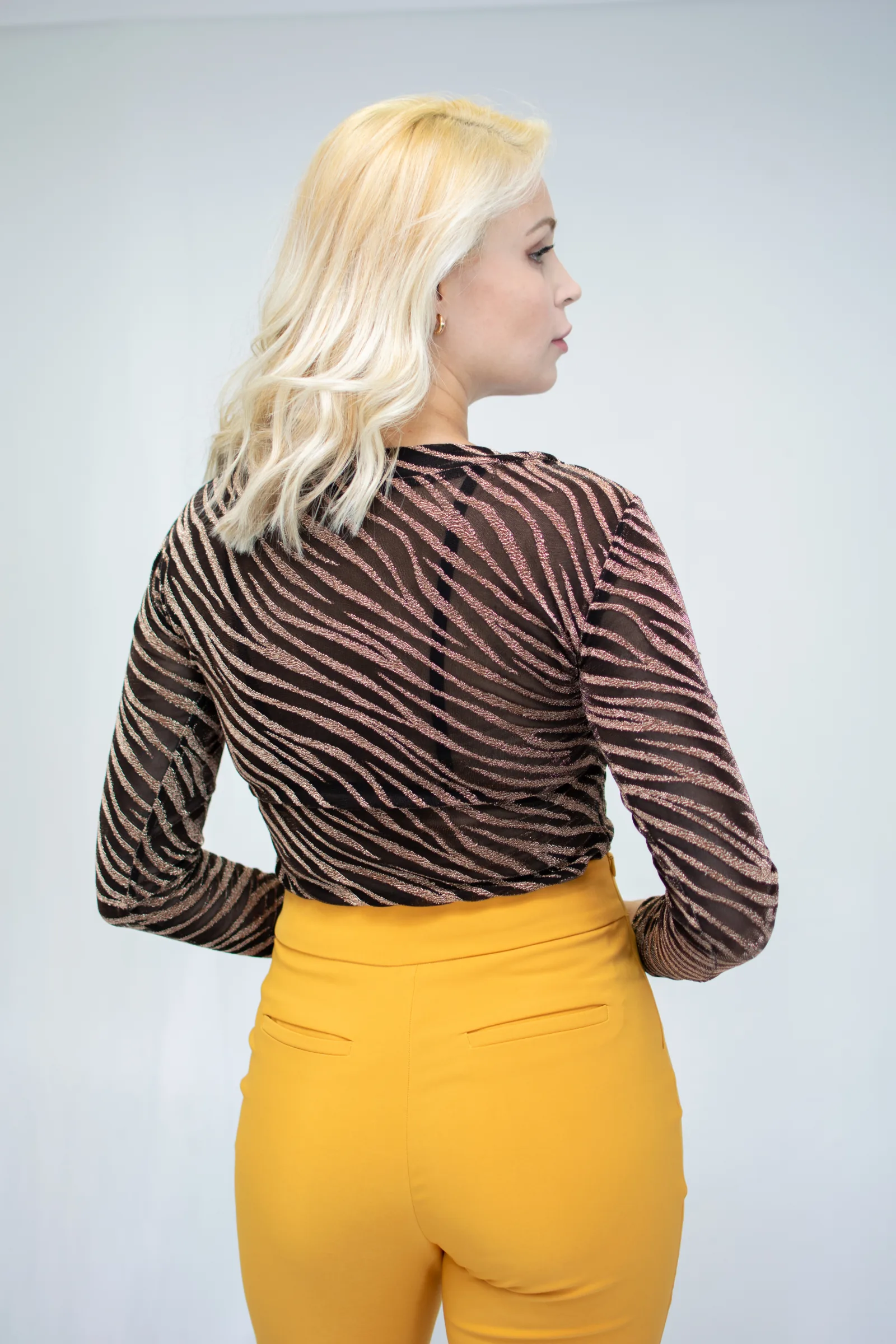 Blusa Transparente
